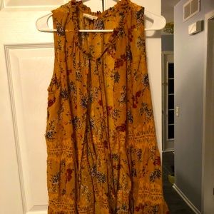 Gorgeous mustard tunic/shawl